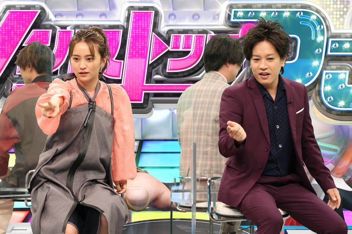 岡田結実、松陰寺太勇 (C)フジテレビ