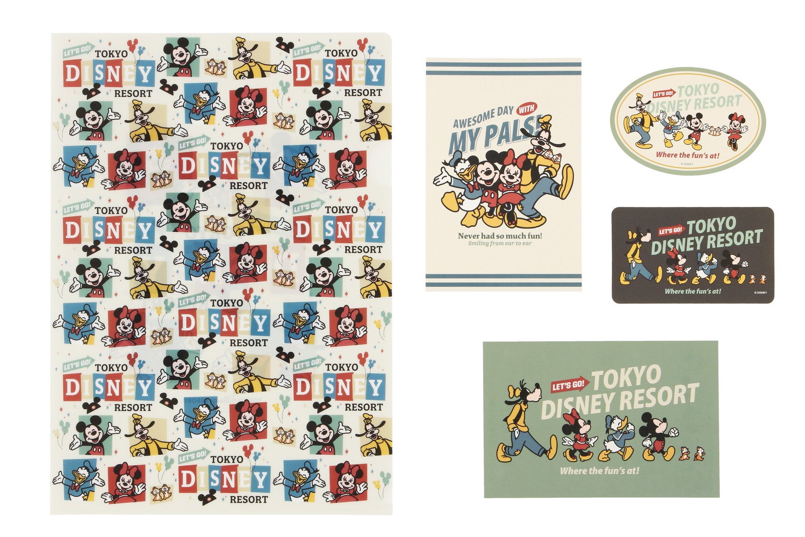 ステーショナリーセット¥1,200（C）Disney