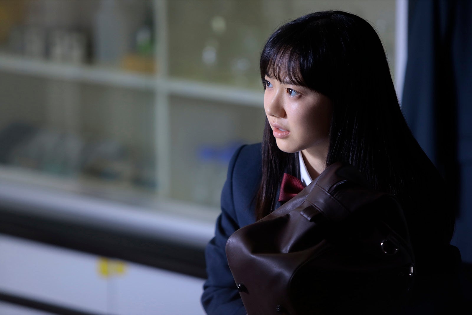 芦田愛菜「最高の教師 1年後、私は生徒に■された」第1話より（C）日本テレビ