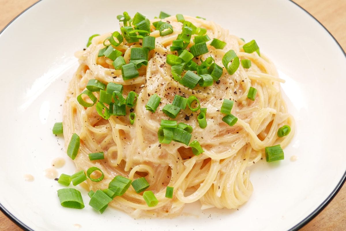 最高ワンパン明太子パスタ