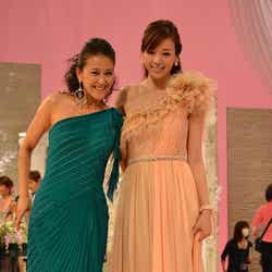 コンテストの審査員をつとめた岡本夏生とCica