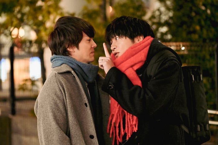 林遣都、田中圭「おっさんずラブ-リターンズ-」第7話(C)テレビ朝日