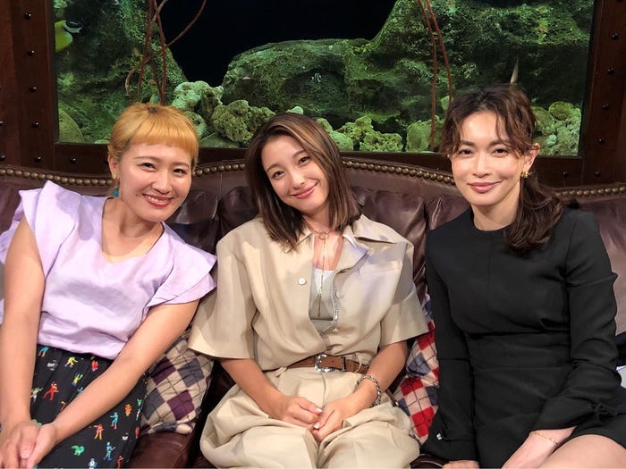 丸山桂里奈、木下優樹菜、長谷川京子(C)カンテレ