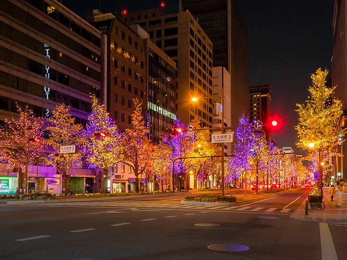 過去のイルミネーションの様子（C）大阪・光の饗宴実行委員会