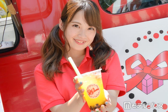 ビューティーガールの取材に応じたami （C）ビューティーガール