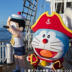 ドラえもん のび太 実在の 宝島 に上陸 帆船 ドラりん丸 で全国回遊 モデルプレス