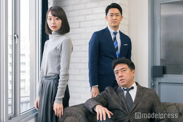 小室瑛莉子アナ、木下康太郎アナ、佐野瑞樹アナ (C)モデルプレス