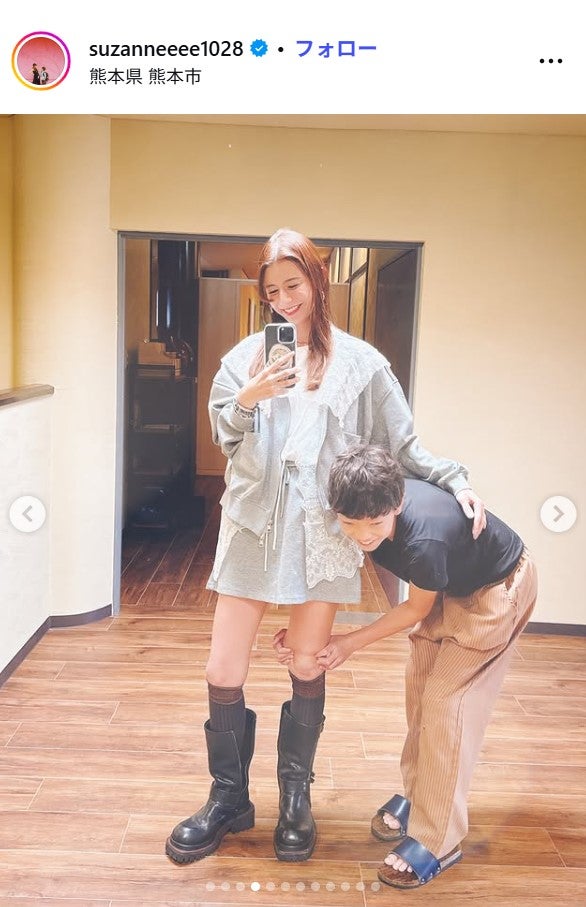 スザンヌInstagramより