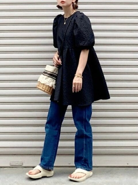 韓国　コーデ　夏