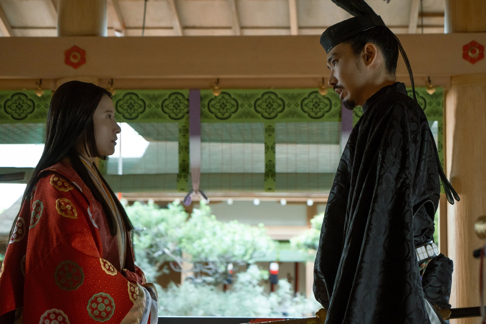 吉高由里子、柄本佑「光る君へ」第37話（C）NHK