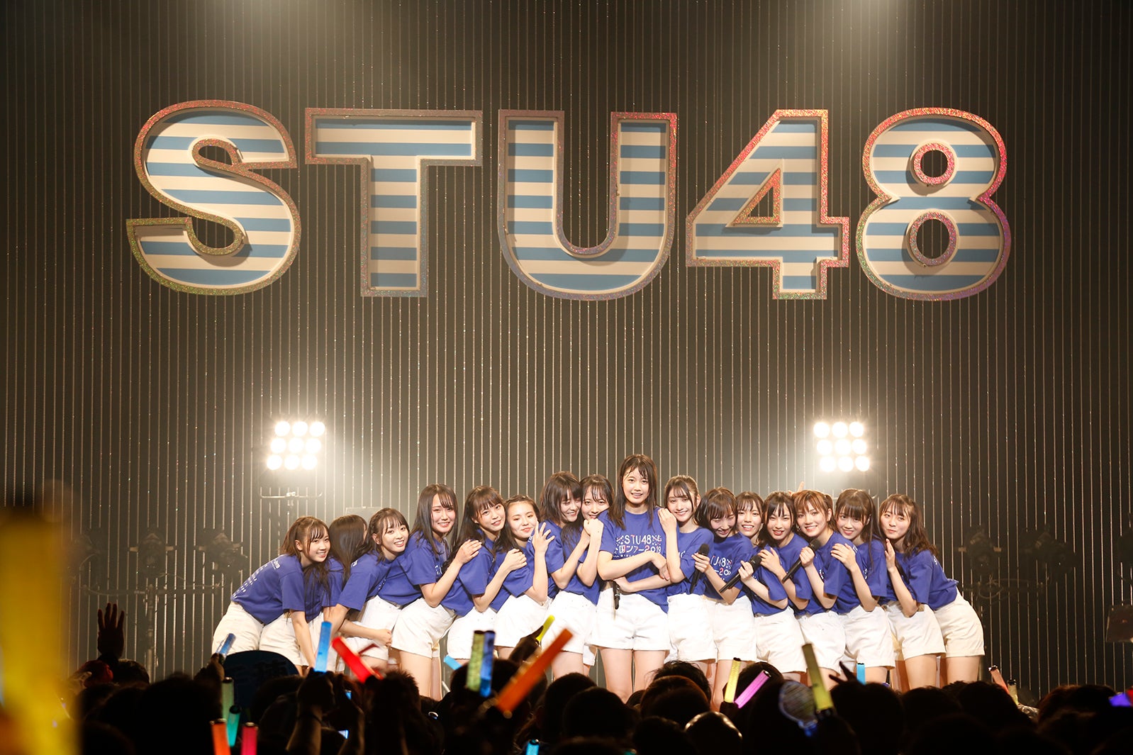 STU48／「STU48 全国ツアー2019 ～船で行くわけではありません～」初日公演の様子（C）STU