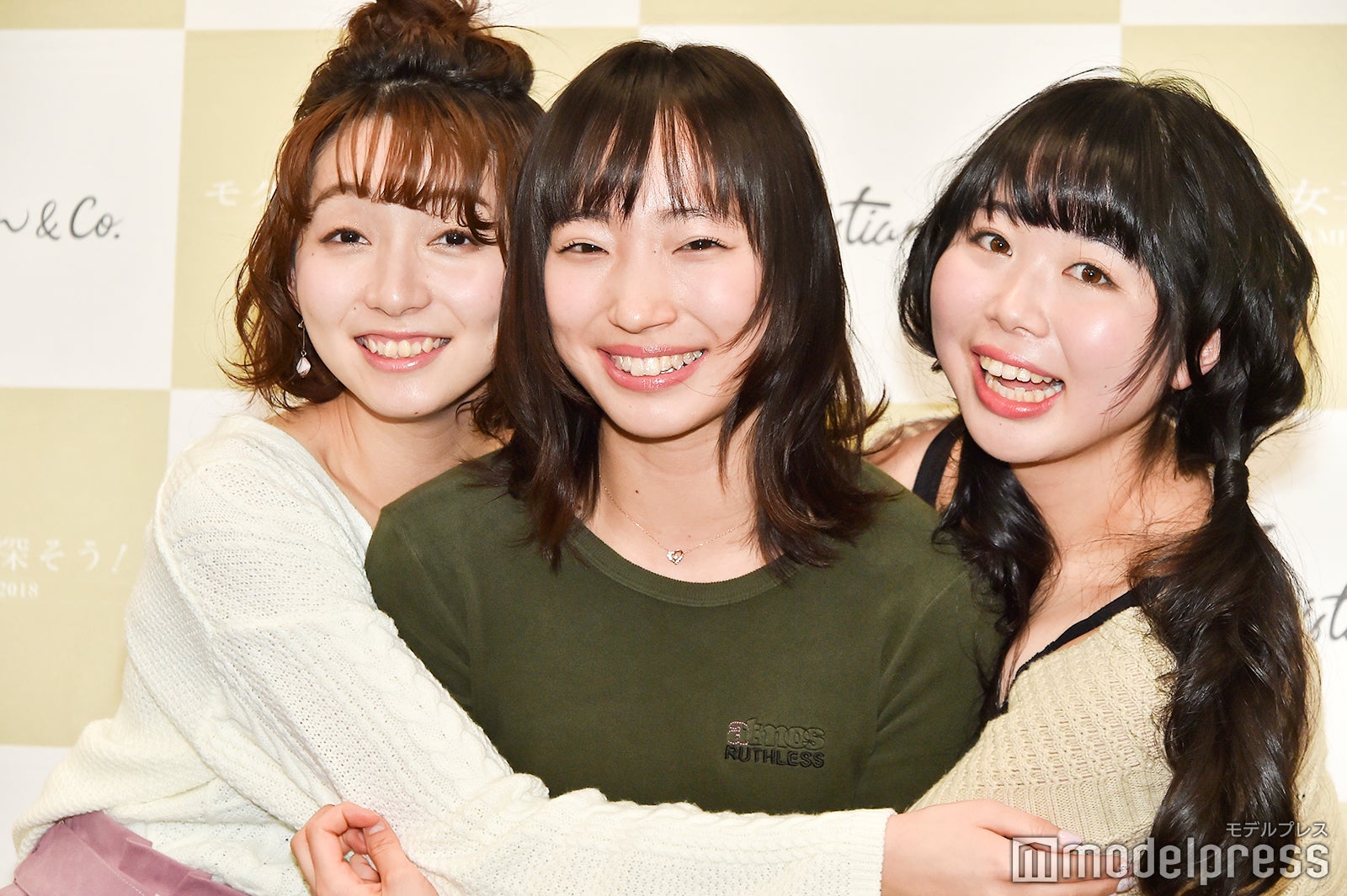 あやんぬ、有明ゆな、大沢風琴 （C）モデルプレス