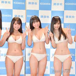（左から）佐藤あいり、寺本莉緒、沢口愛華、岡田佑里乃、池松愛理 （C）モデルプレス