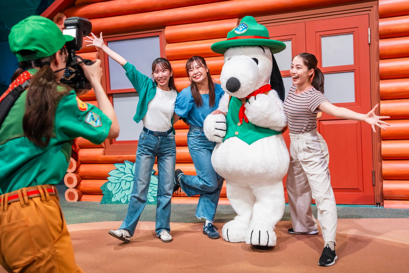 『スヌーピー・フォト・オポチュニティ』～ビーグル・スカウト・キャンプグラウンド～／提供画像：ユー・エス・ジェイ