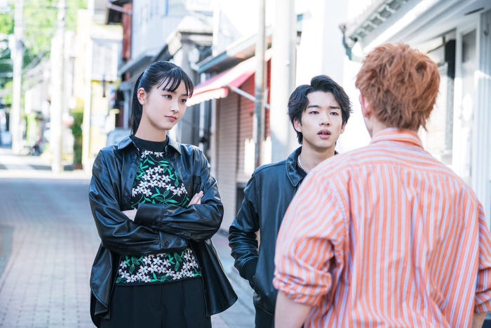 汐谷友希、森愁斗、山下永玖(C)映画「BATTLE KING!! Map of The Mind」製作委員会