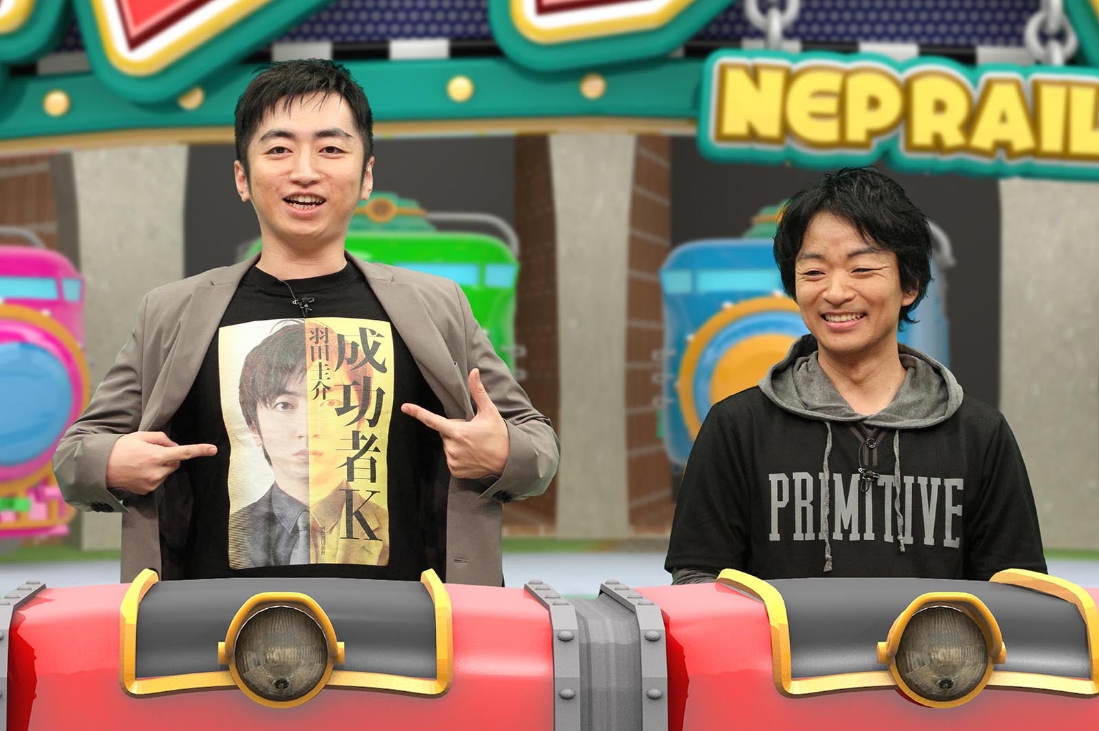 羽田圭介、道尾秀介（C）フジテレビ