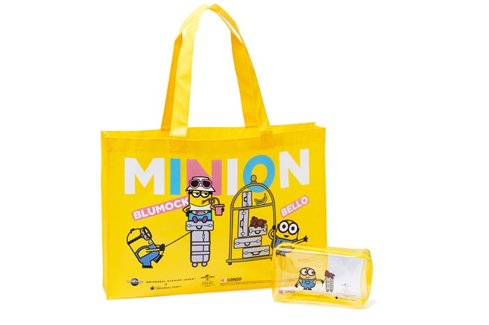 限定アメニティのランドリーバッグと アメニティポーチ/画像提供:ホテル ユニバーサル ポート