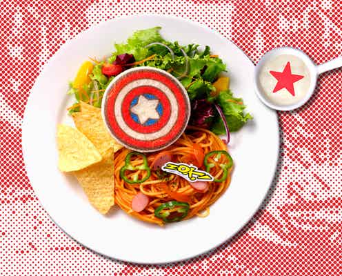 「MARVEL」カフェが表参道に、『スパイダーマン』『アイアンマン』憧れヒーローがメニュー化