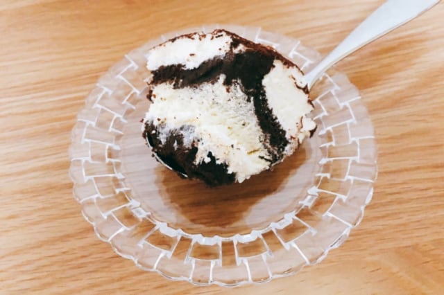 コストコ ティラミス お皿に盛り付け