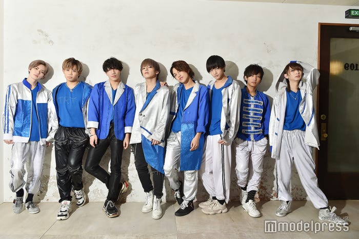 TRYZERO(左から)東条歩、海道ロバート、谷津翼、時音、TATSUYA、成瀬貴將、雨宮みさき、染谷柚太(C)モデルプレス