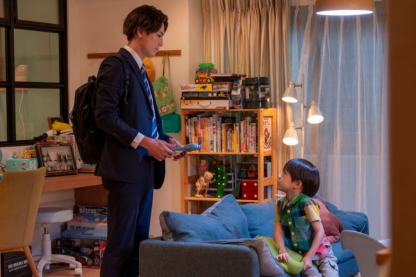 間宮祥太朗、岩川晴／「魔法のリノベ」第3話より（C）カンテレ