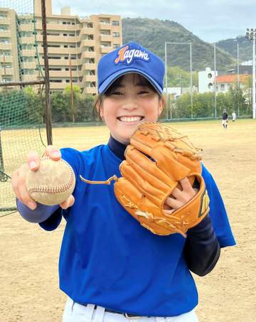 女子投手が春季リーグ戦で初登板 前日本ハムの斎藤佑樹氏とキャッチボールが原点 広島に“野球留学”も 香川大・村山優羽投手の挑戦