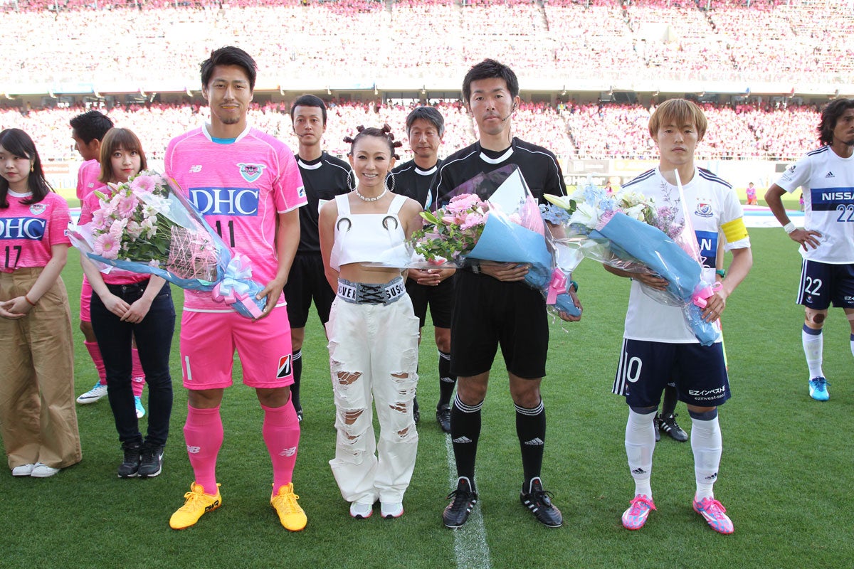 倖田來未が“勝利の女神”に！「最高の試合でした」