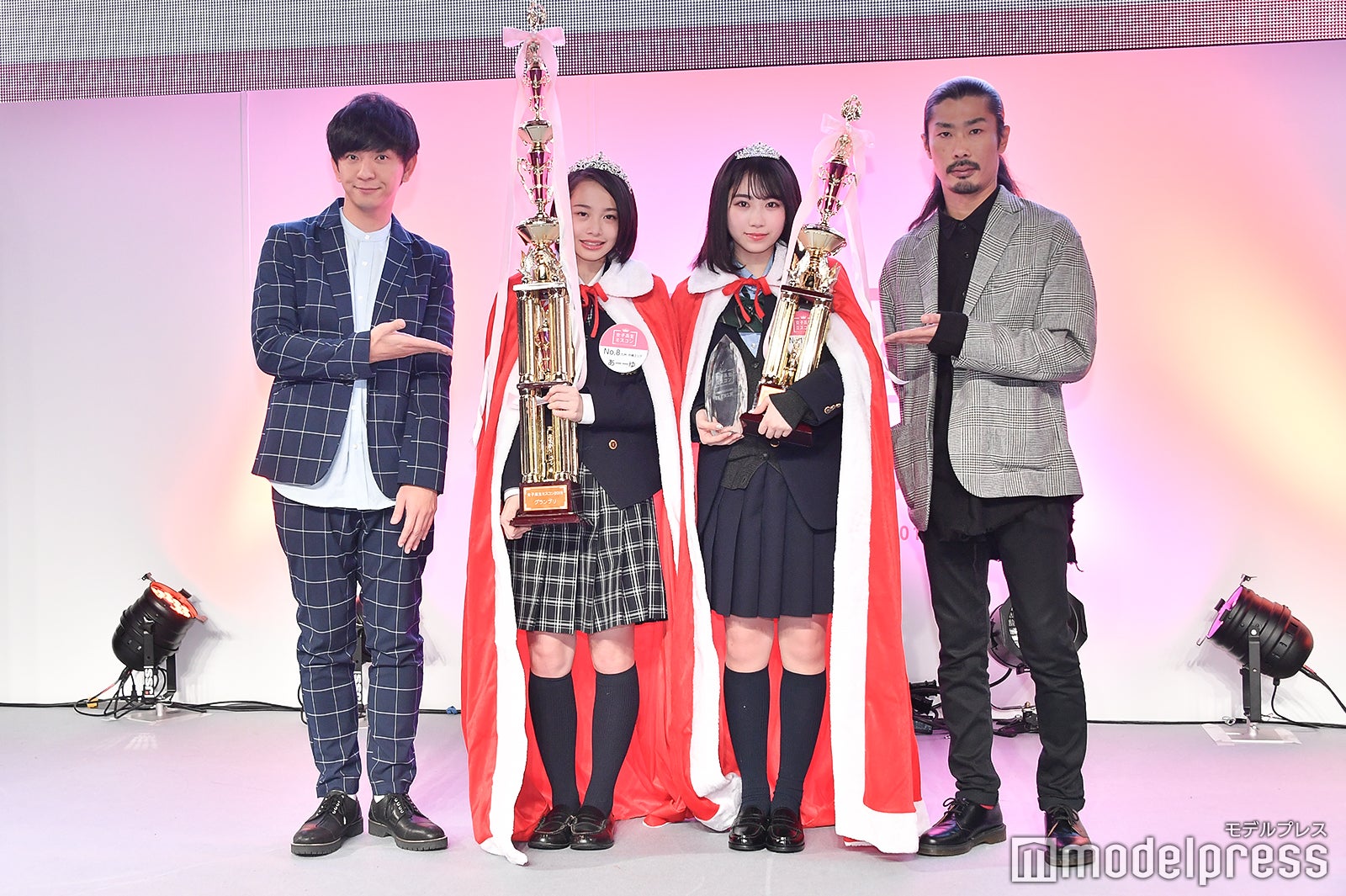 菅良太郎、あーーゆさん 、ゆめのん、向井慧（C）モデルプレス