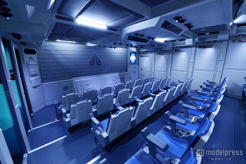 メインショー（キャビン乗車中） （C）Disney／Lucasfilm Ltd．