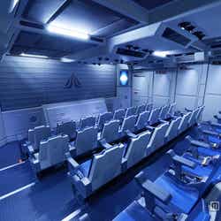 メインショー(キャビン乗車中) (C)Disney/Lucasfilm Ltd.