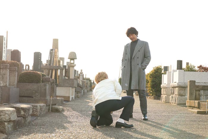 道枝駿佑、江口洋介「マルス-ゼロの革命-」第2話より(C)テレビ朝日