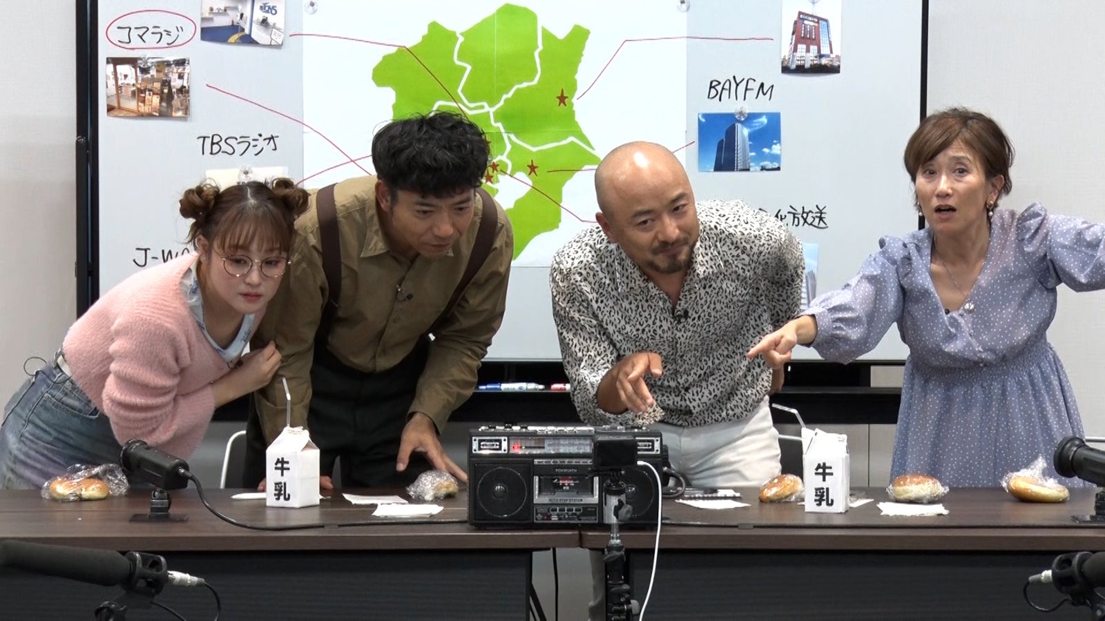 鈴木奈々、どぶろっく、松野明美（C）TBS