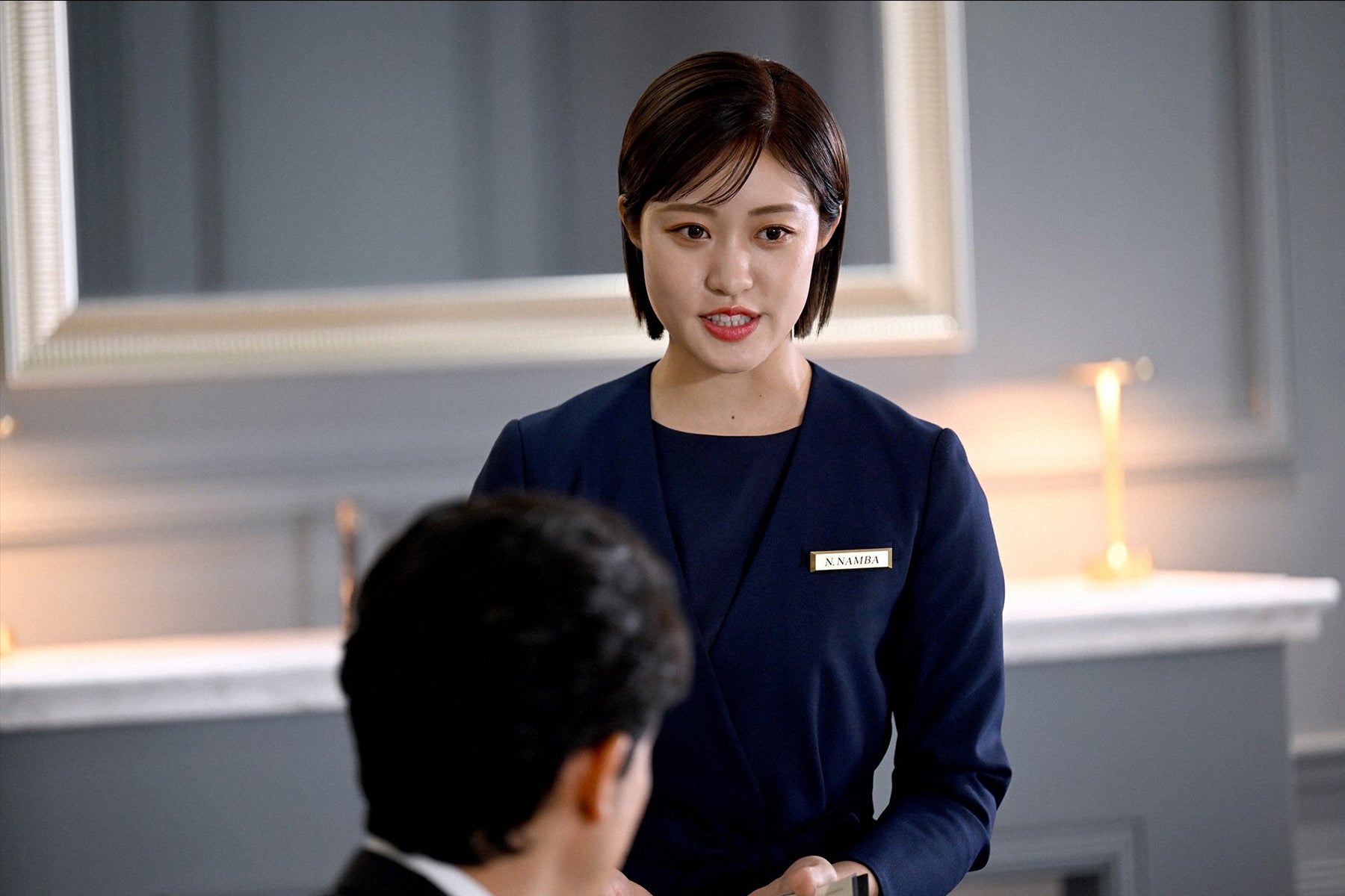 王林「ラストマン－全盲の捜査官－」第1話より（C）TBS