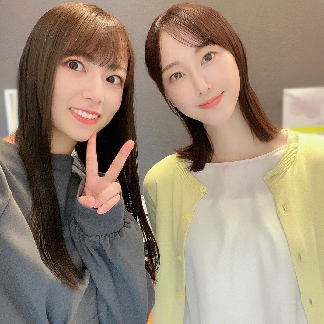 北野日奈子、“憧れの先輩”松井玲奈との2ショット公開「アイドルとして大事なことを…」