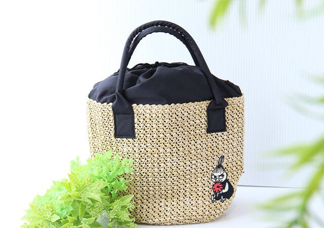 ムック本　ムック　付録　人気　おすすめ　オススメ　宝島社　宝島　レビュー　便利　優秀　当たり　最高　2023　ムーミン　リトルミイ　かごバッグ　バッグ　夏バッグ