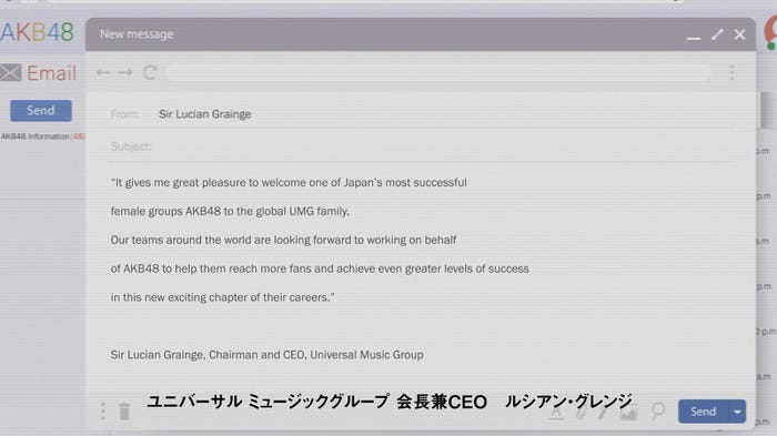 AKB48公式YouTube(提供画像) (C)AKB48