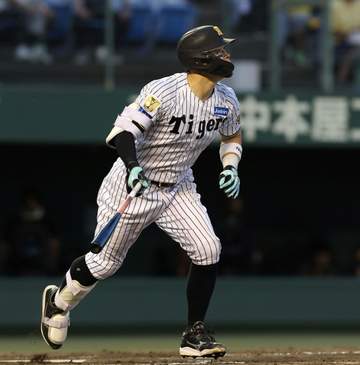 阪神・佐藤輝が12号2ラン 右中間スタンドへ2試合ぶりの一発 倉敷では自身初アーチ
