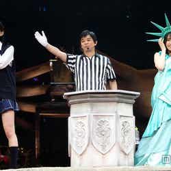 松井珠理奈(SKE48)vs平田梨奈(チームK)(C)AKS