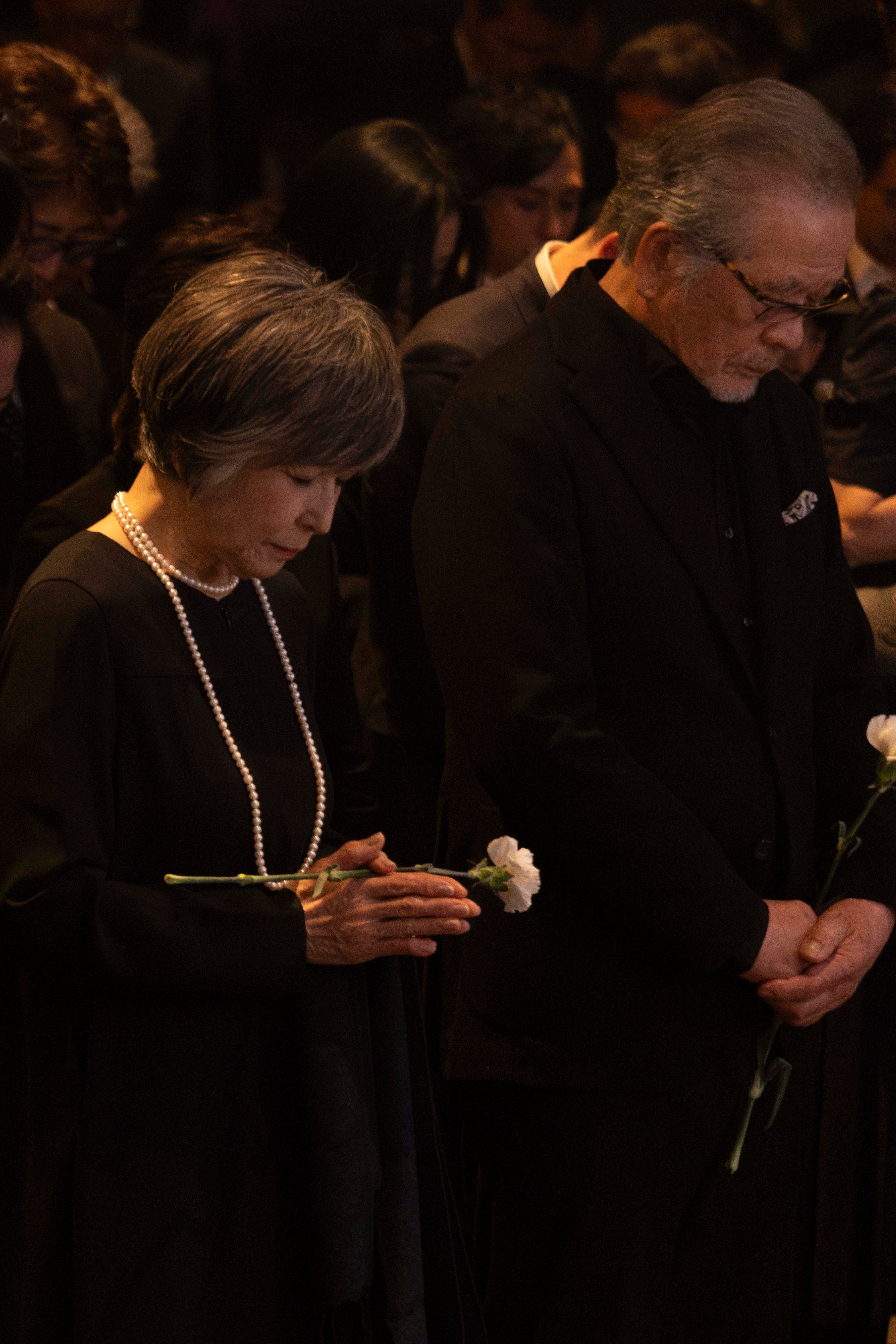 竹下景子、関口照生（提供写真）