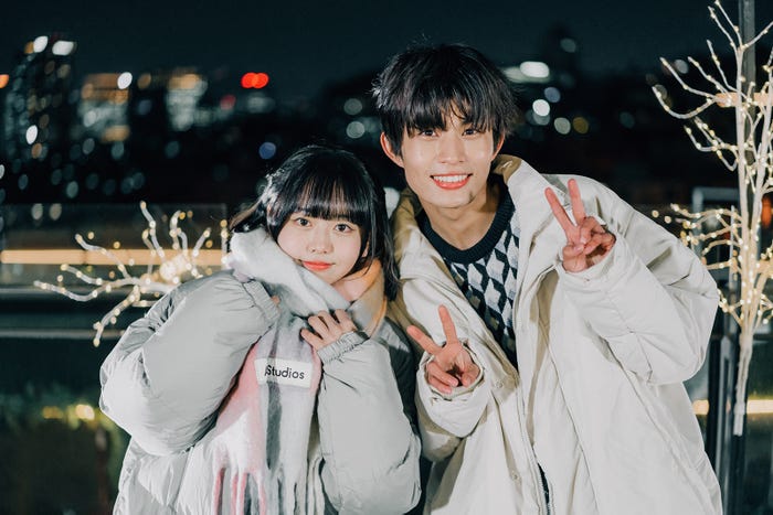 ちせ、柊太朗「花束とオオカミちゃんには騙されない」第4話(C)AbemaTV, Inc.