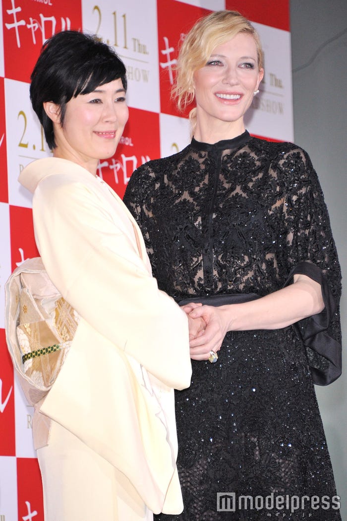 寺島しのぶ・ケイト・ブランシェット(C)モデルプレス