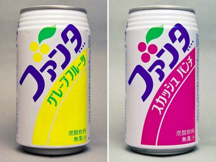 ファンタグレープフルーツ（1993年）、ファンタスカッシュ