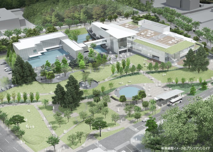 長野県立美術館 21年4月に開館 信州の豊かな自然と調和したアート拠点に 女子旅プレス