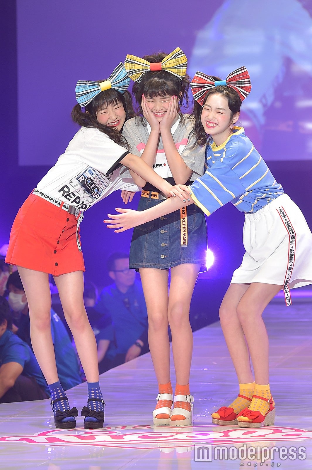 平澤遙、湊胡遥、組橋星奈 （C）モデルプレス