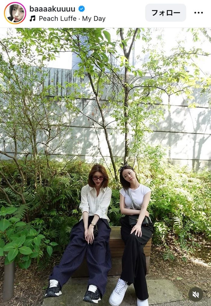 (左から)井手上獏、姉/井手上漠Instagramより