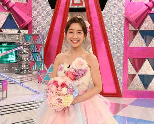 田中みな実、ウエディングドレス姿を披露 結婚時期に言及