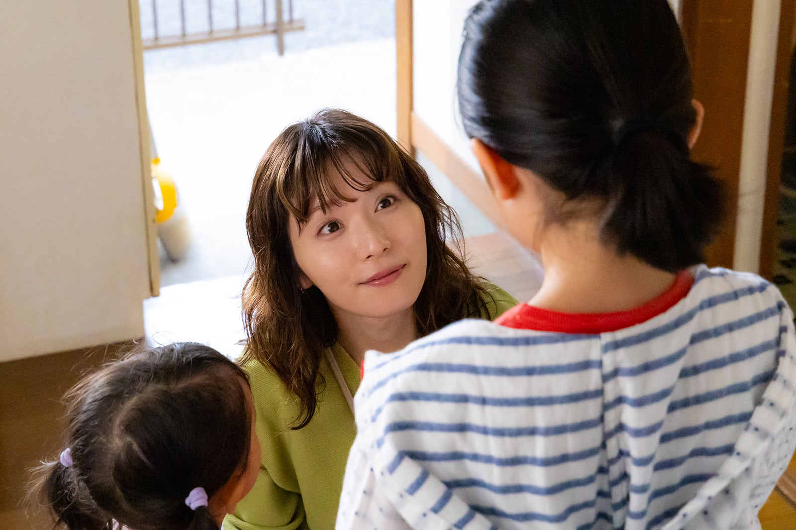 松岡茉優「ゆりあ先生の赤い糸」第4話より（C）テレビ朝日