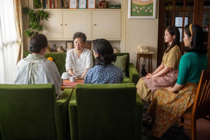 江口のりこ、阿部サダヲ、河合優実、今田美桜、原菜乃華「あんぱん」第115話(C)NHK