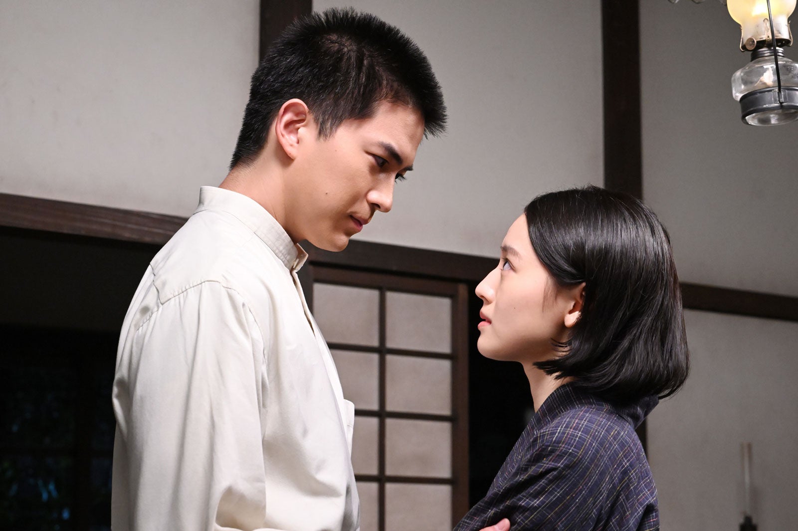 甲斐翔真、上坂樹里「風、薫る」第108話（C）NHK