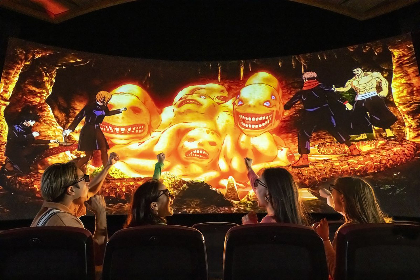 『呪術廻戦・ザ・リアル 4-D』 （C）芥見下々／集英社・呪術廻戦製作委員会 TM ＆ （C）Universal Studios. All rights reserved.